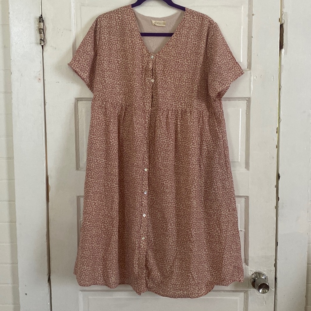 Sweet printed midi dress